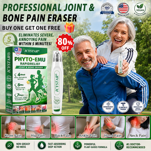Limited to 10 packs 🌟 ICYSTAR®—Exclusive 30% discount, reclaim your pain-free mobility! A rare opportunity — won't be available again until next year, don’t miss out! 180-Day Money-Back Guarantee, full refund with absolutely no risk!