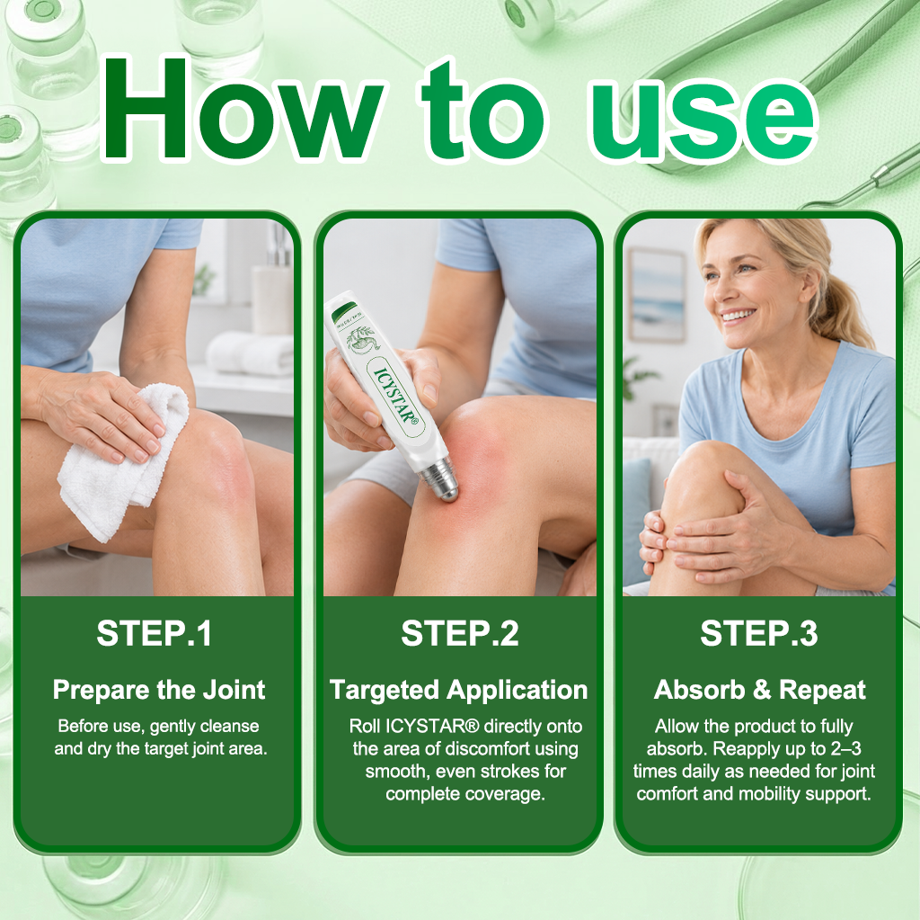 Limited to 10 packs 🌟 ICYSTAR®—Exclusive 30% discount, reclaim your pain-free mobility! A rare opportunity — won't be available again until next year, don’t miss out! 180-Day Money-Back Guarantee, full refund with absolutely no risk!