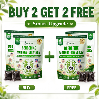 🇺🇸👩‍⚕️𝐎𝐟𝐟𝐢𝐜𝐢𝐚𝐥 𝐁𝐫𝐚𝐧𝐝 𝐒𝐭𝐨𝐫𝐞 |🌿𝑮𝒓𝒆𝒆𝒏𝑭𝒆𝒆𝒍® 𝑩𝒆𝒓𝒃𝒆𝒓𝒊𝒏𝒆 𝑴𝒐𝒓𝒊𝒏𝒈𝒂- 𝑩𝒆𝒆 𝑽𝒆𝒏𝒐𝒎 Metabolic Wellness Foot Soak Beads