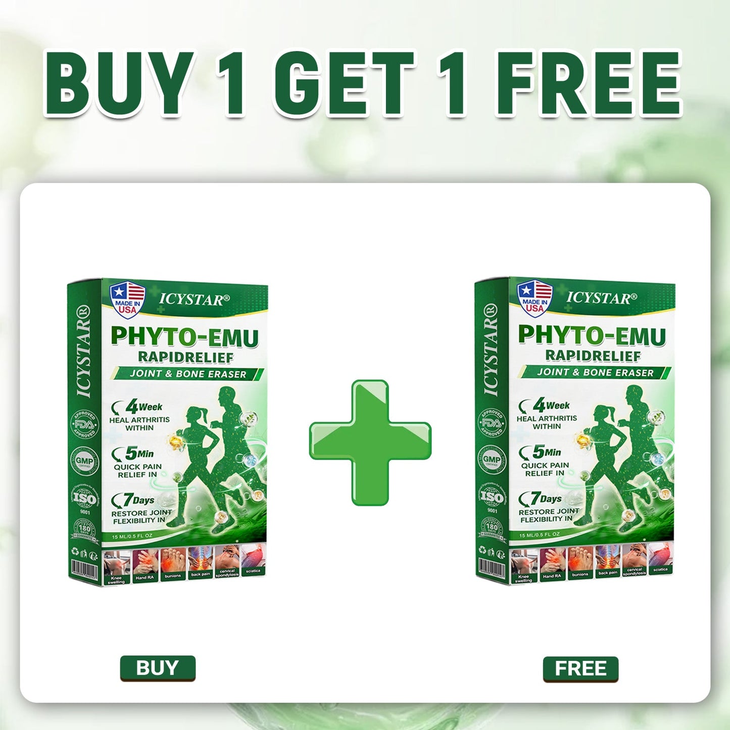 Limited to 10 packs 🌟 ICYSTAR®—Exclusive 30% discount, reclaim your pain-free mobility! A rare opportunity — won't be available again until next year, don’t miss out! 180-Day Money-Back Guarantee, full refund with absolutely no risk!